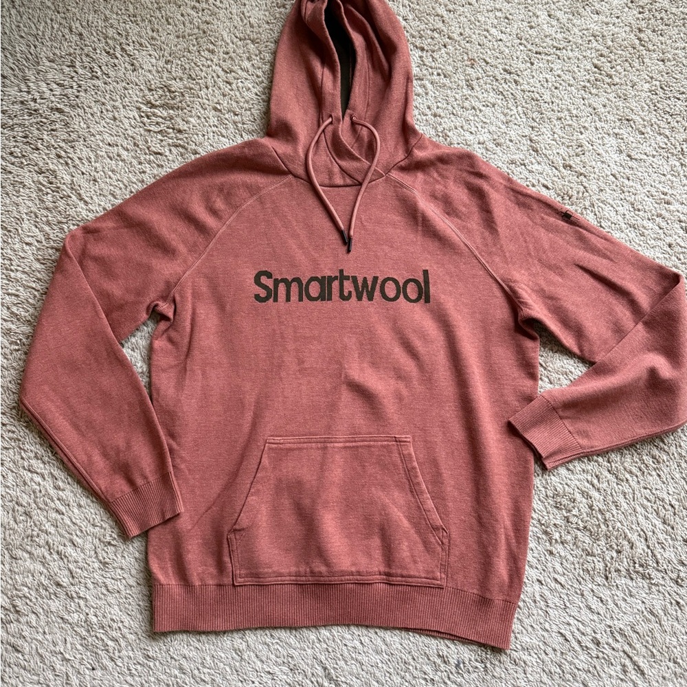 NWOT Smartwool Men's Hoodie in Warm Rust